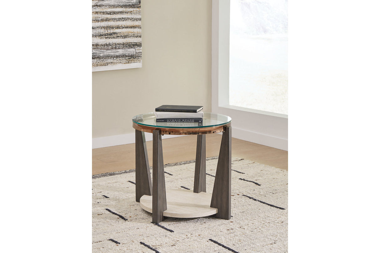 Frazwa Multi Coffee Table and 2 End Tables from Ashley - Luna Furniture