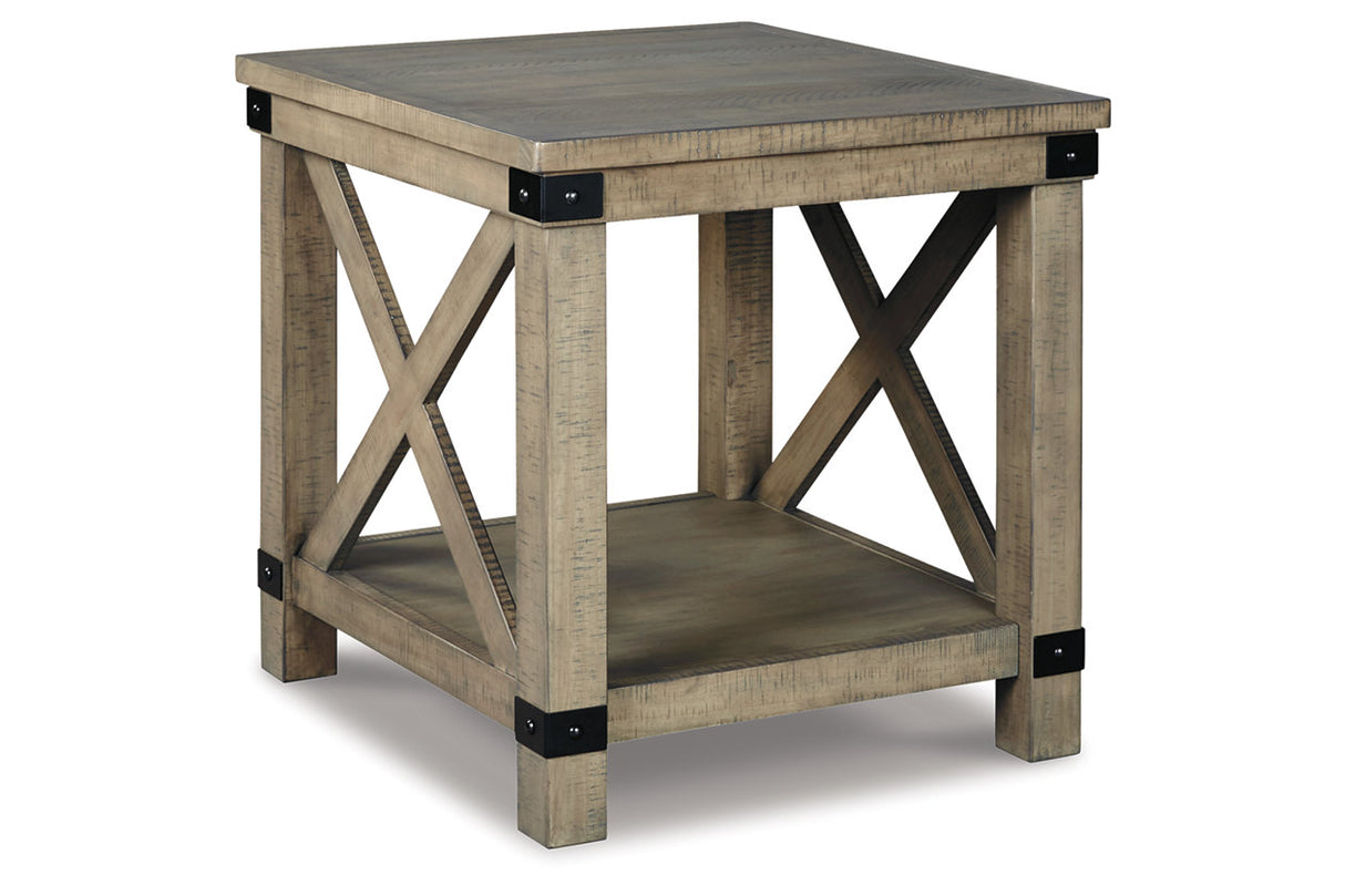 Aldwin Gray Coffee Table and 2 End Tables from Ashley - Luna Furniture