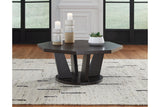 Chasinfield Dark Brown Coffee Table and 2 End Tables from Ashley - Luna Furniture