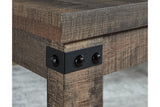 Hollum Rustic Brown Lift-top Coffee Table and 2 End Tables -  Ashley - Luna Furniture