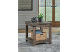 Hollum Rustic Brown Lift-top Coffee Table and 2 End Tables -  Ashley - Luna Furniture