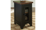 Valebeck Black/Brown Coffee Table and 2 Chairside End Tables -  Ashley - Luna Furniture