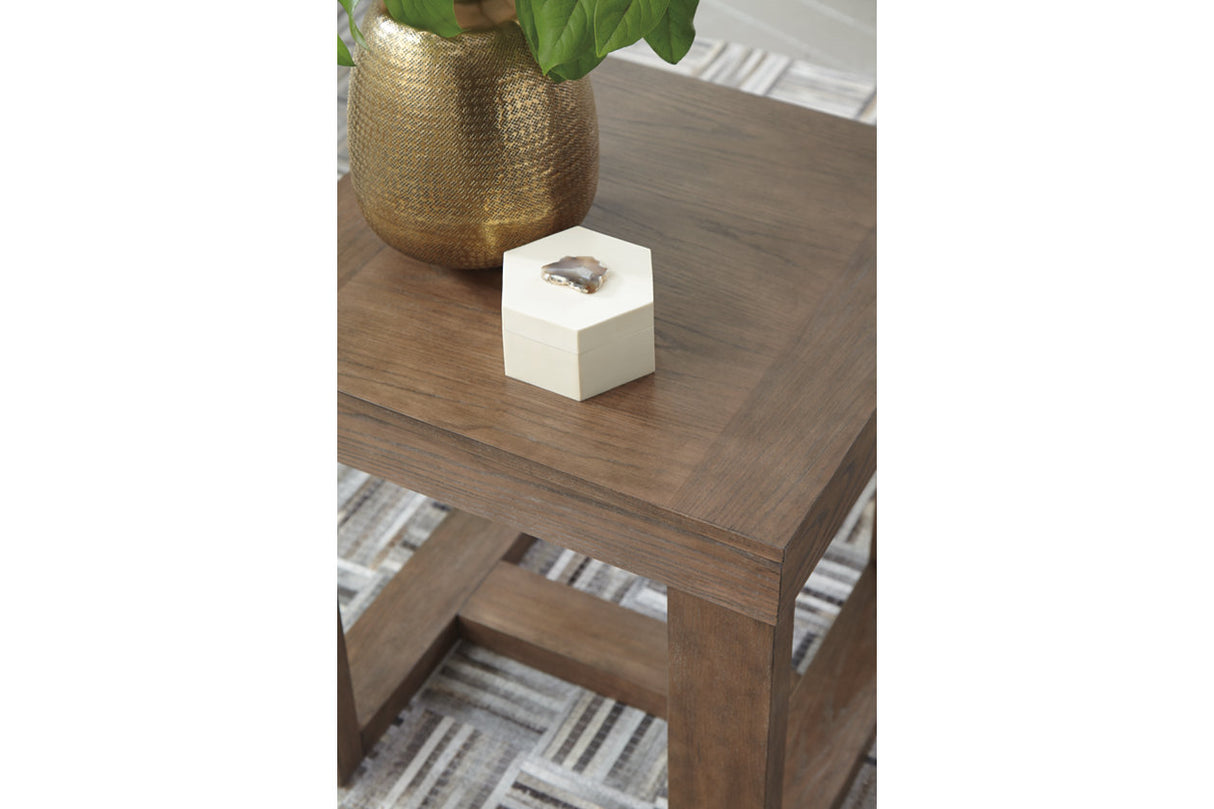 Cariton Gray Coffee Table and 2 End Tables from Ashley - Luna Furniture