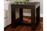 Watson Dark Brown Coffee Table and 2 End Tables -  Ashley - Luna Furniture