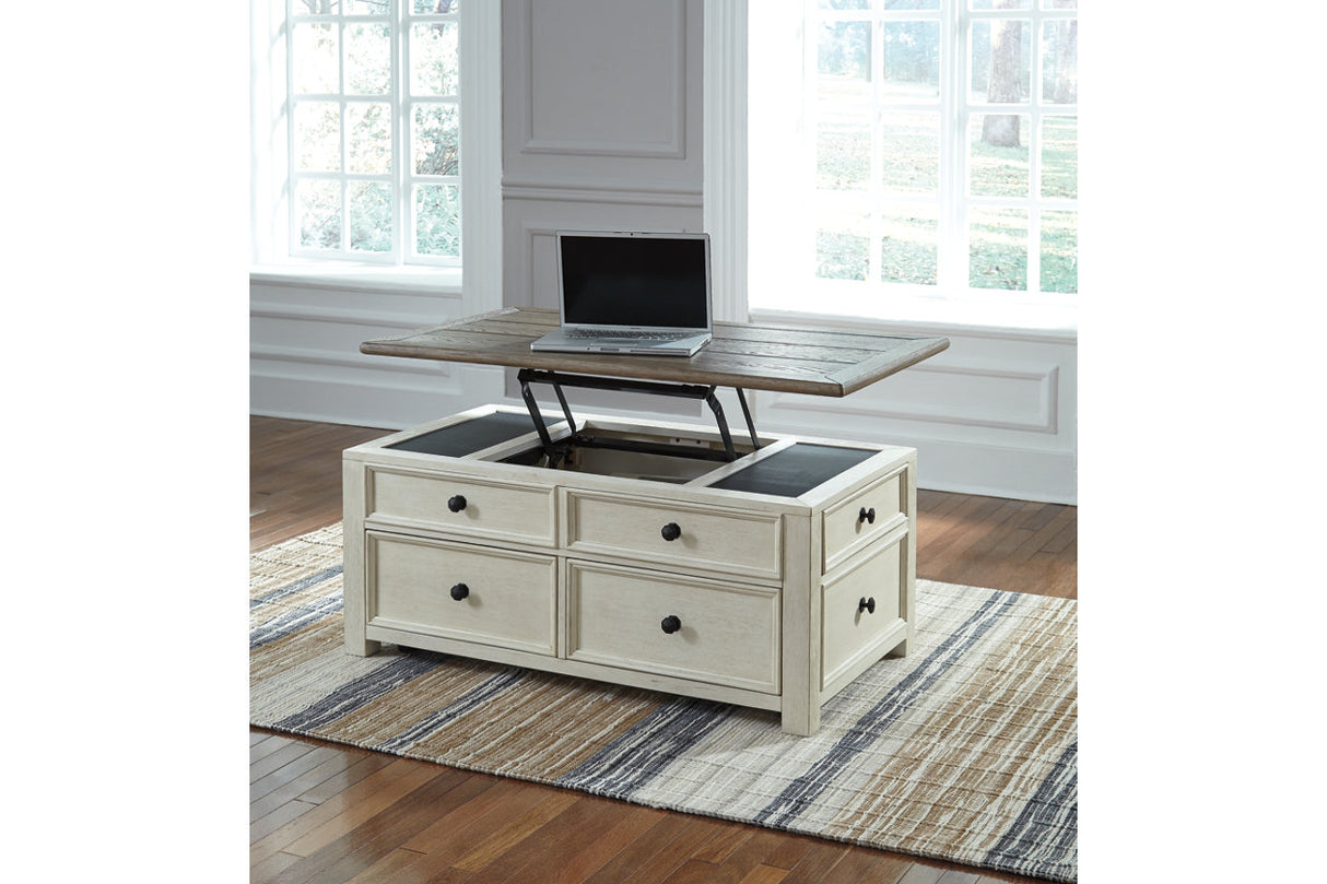 Bolanburg Two-tone Coffee Table and 2 End Tables from Ashley - Luna Furniture