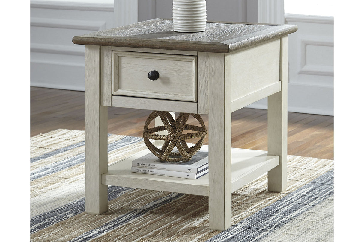 Bolanburg Two-tone Coffee Table and 2 End Tables from Ashley - Luna Furniture