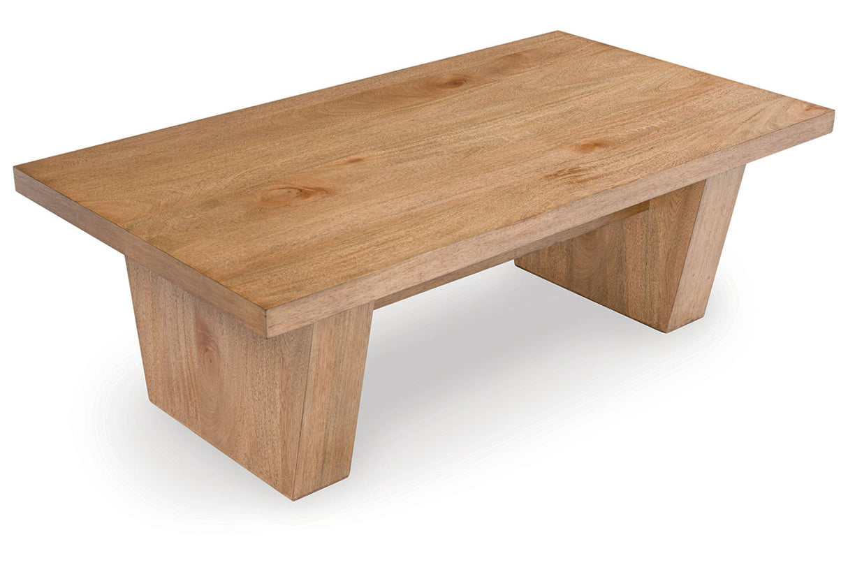 Kristiland Coffee Table and 2 End Tables from Ashley - Luna Furniture