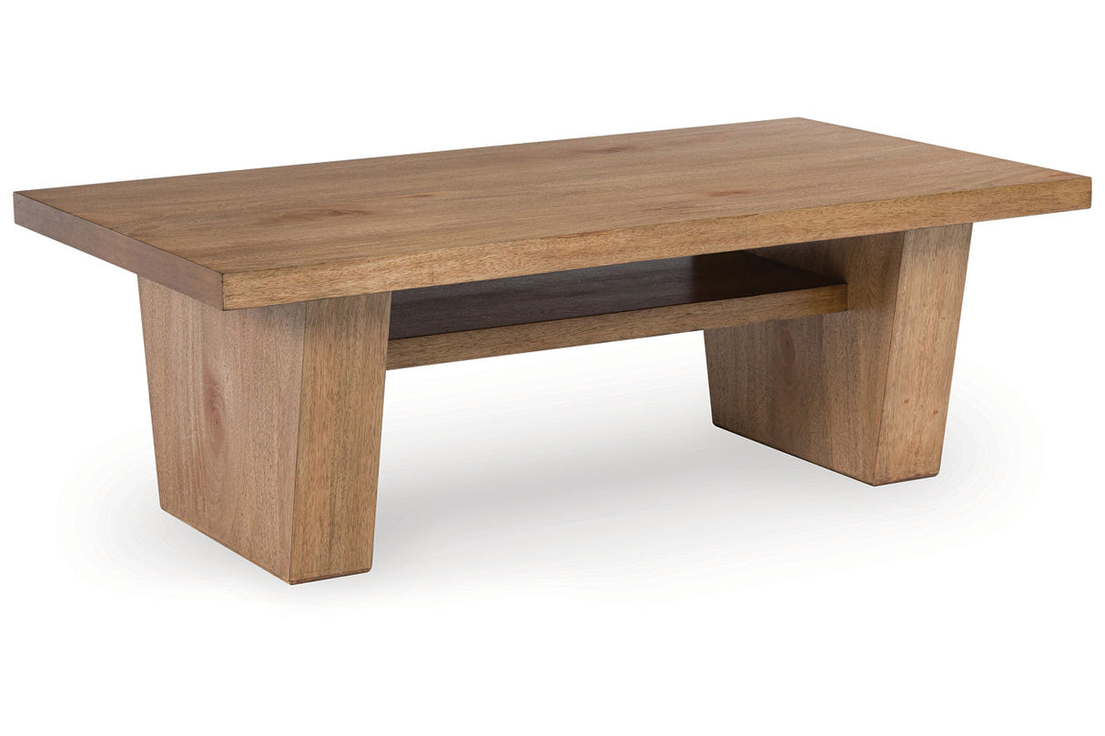 Kristiland Coffee Table and 2 End Tables from Ashley - Luna Furniture