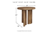 Austanny Warm Brown Coffee Table and 2 End Tables -  Ashley - Luna Furniture