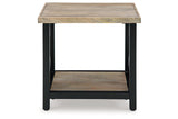 Bristenfort Brown/Black Coffee Table and 2 End Tables -  Ashley - Luna Furniture