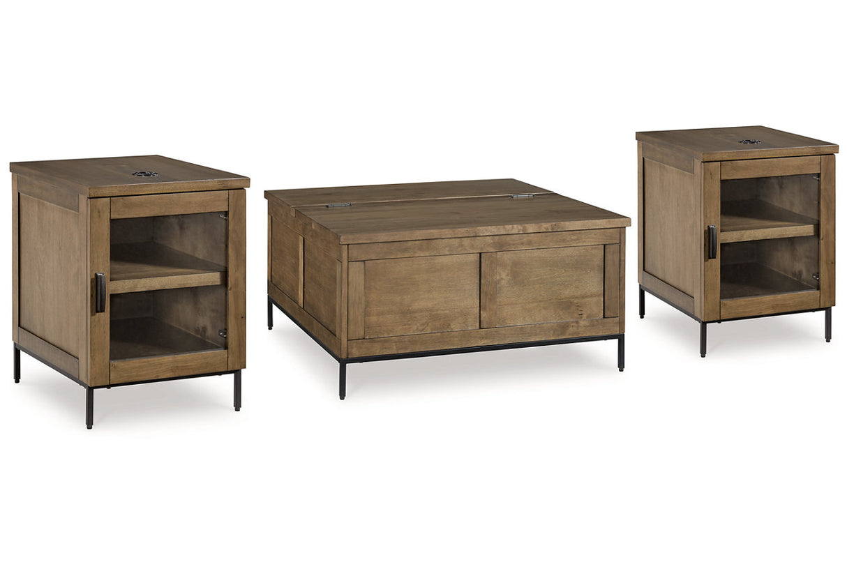 Torlanta Coffee Table and 2 End Tables from Ashley - Luna Furniture