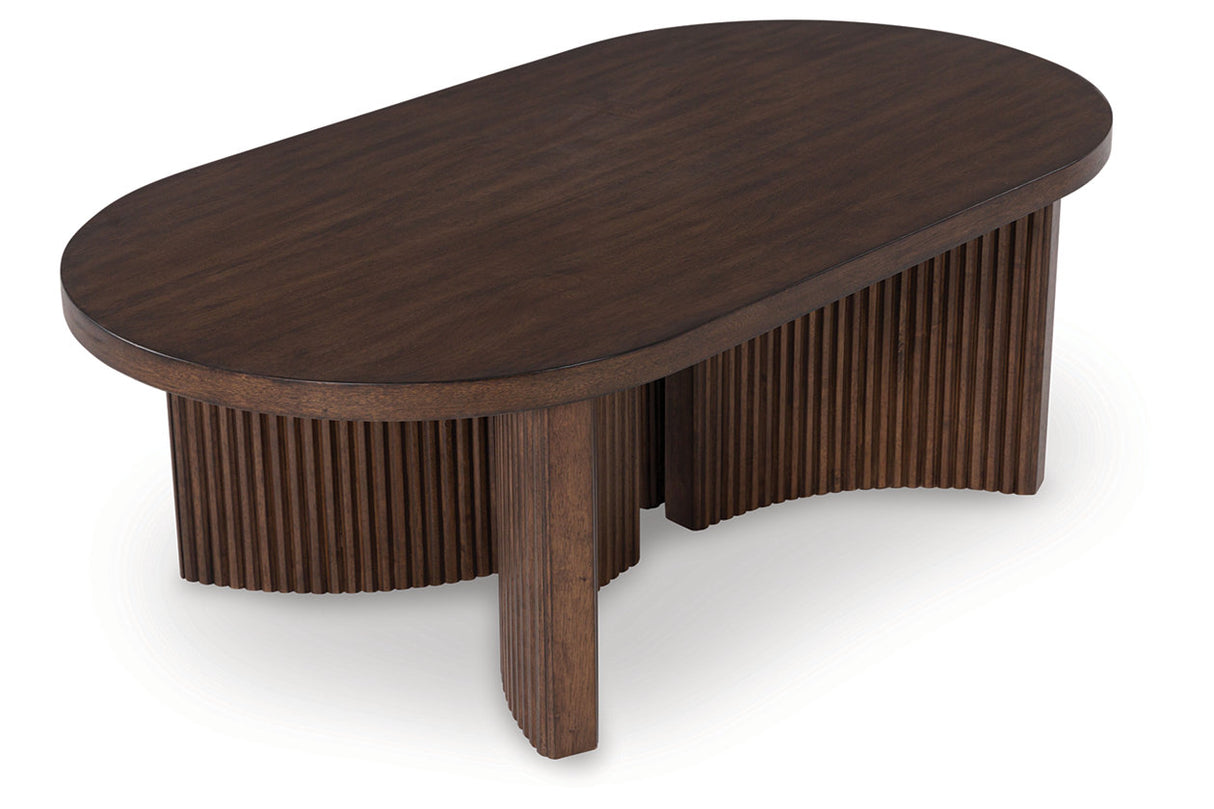 Korestone Coffee Table and 2 End Tables from Ashley - Luna Furniture