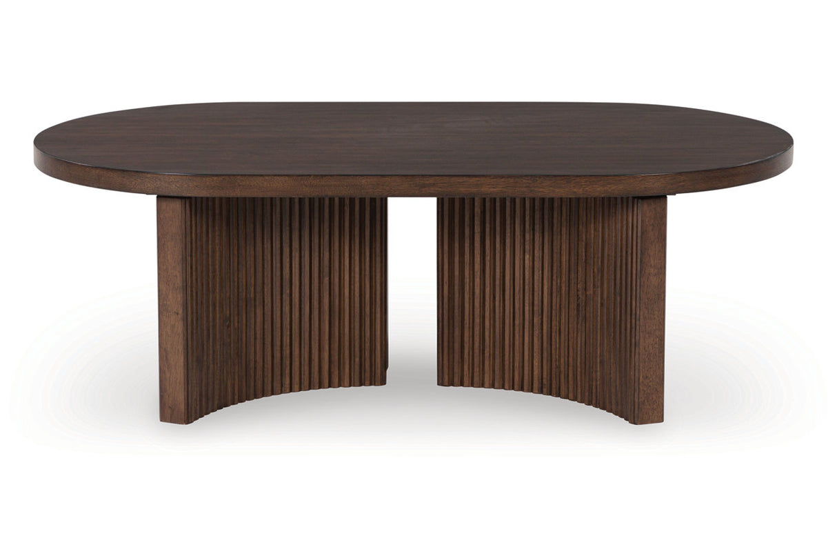 Korestone Coffee Table and 2 End Tables from Ashley - Luna Furniture