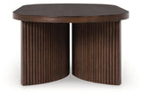 Korestone Coffee Table and 2 End Tables from Ashley - Luna Furniture