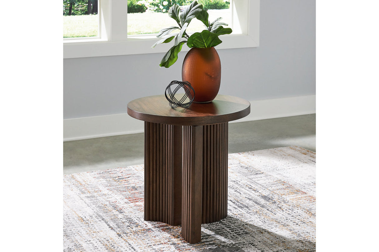 Korestone Coffee Table and 2 End Tables from Ashley - Luna Furniture