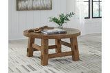 Mackifeld Warm Brown Coffee Table and 2 End Tables from Ashley - Luna Furniture