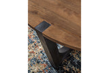 Hanneforth Brown/Black Coffee Table and 2 End Tables -  Ashley - Luna Furniture