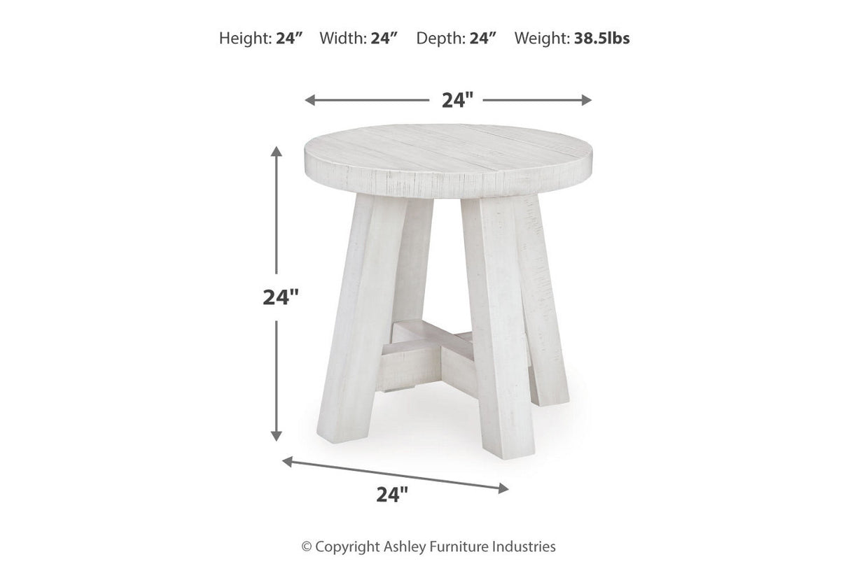 Jallison Off White Coffee Table and 2 End Tables from Ashley - Luna Furniture