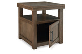 Boardernest Brown Coffee Table and 2 End Tables from Ashley - Luna Furniture