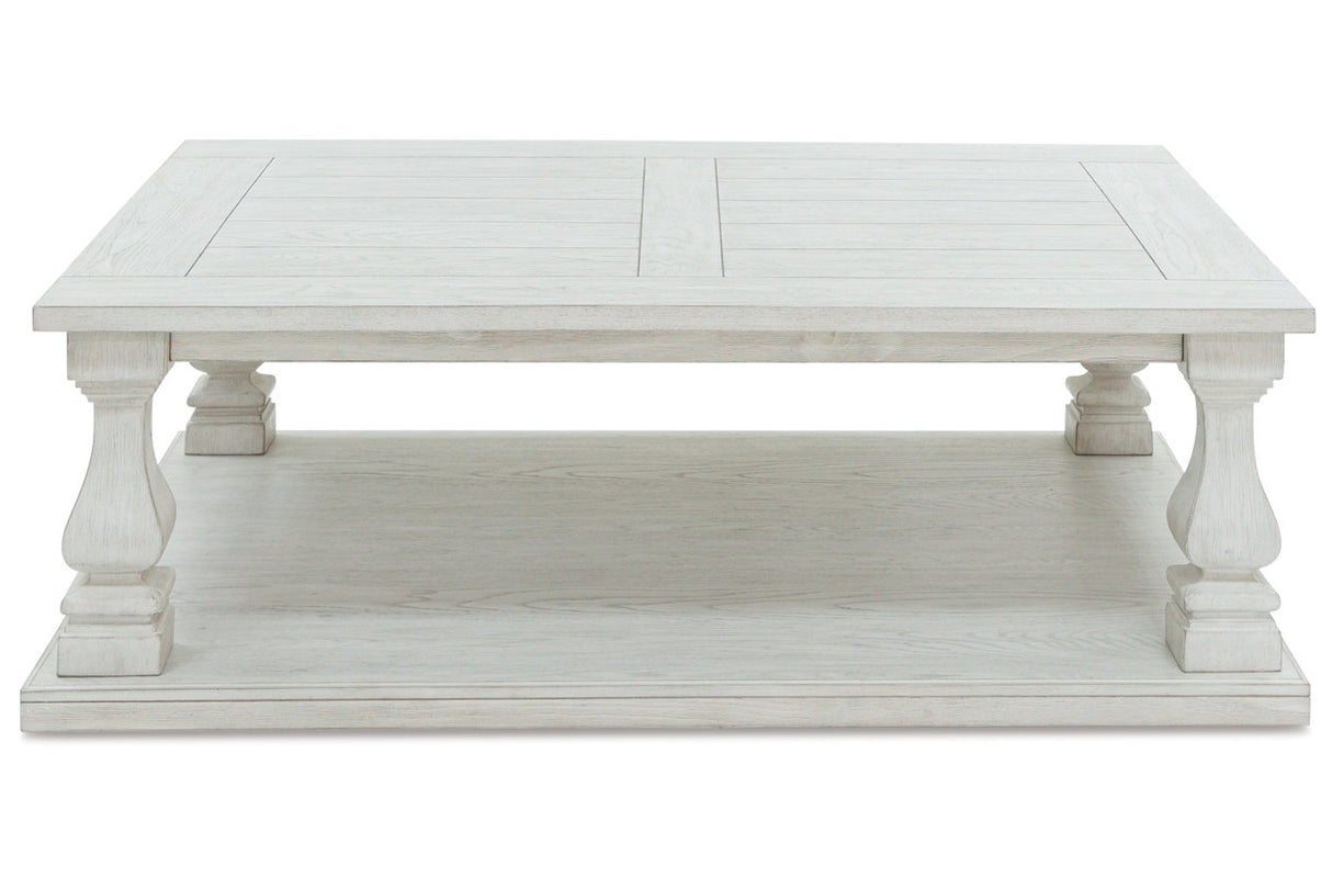 Arlendyne Antique White Coffee Table and 2 End Tables from Ashley - Luna Furniture