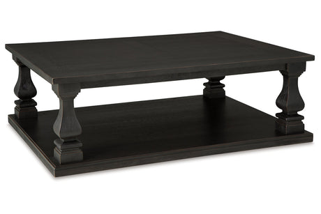 Wellturn Black Coffee Table and 2 End Tables -  Ashley - Luna Furniture