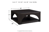 Yellink Black Coffee Table and 2 End Tables from Ashley - Luna Furniture