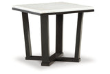 Fostead White/Espresso Coffee Table and 2 Ends from Ashley - Luna Furniture