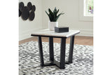 Fostead White/Espresso Coffee Table and 2 Ends from Ashley - Luna Furniture