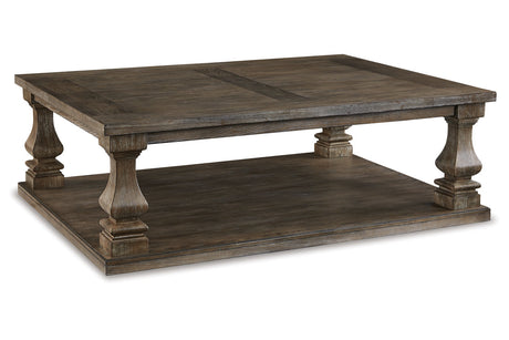 Johnelle Gray Coffee Table and 2 End Tables from Ashley - Luna Furniture