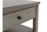 Charina Antique Gray Coffee Table and 2 End Tables -  Ashley - Luna Furniture