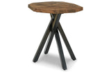 Haileeton Brown/Black Coffee Table and 2 End Tables -  Ashley - Luna Furniture