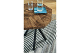 Haileeton Brown/Black Coffee Table and 2 End Tables -  Ashley - Luna Furniture