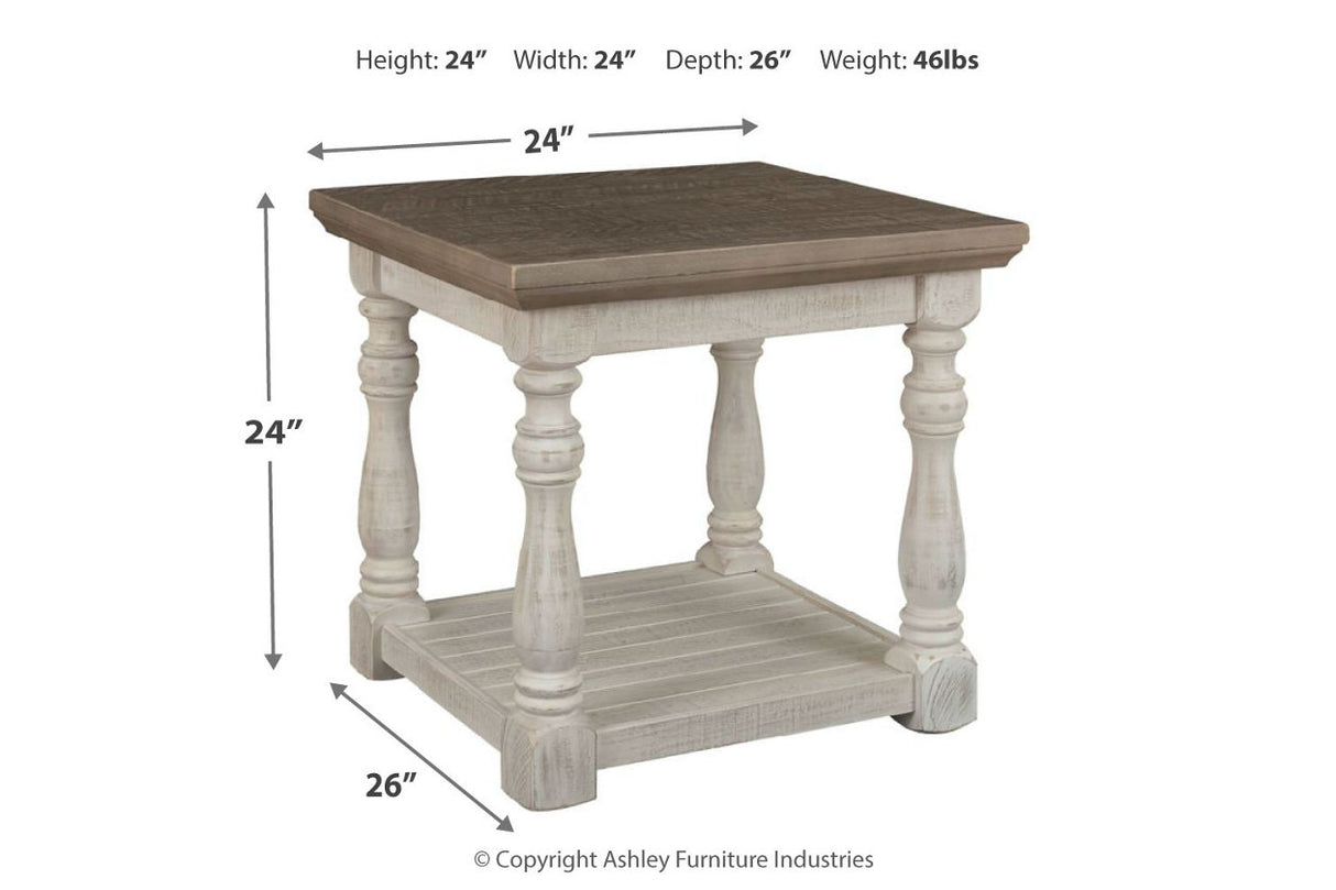 Havalance Gray/White Lift-Top Coffee Table and 2 Ends -  Ashley - Luna Furniture