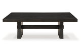 Galliden Black Coffee Table and 2 End Tables -  Ashley - Luna Furniture