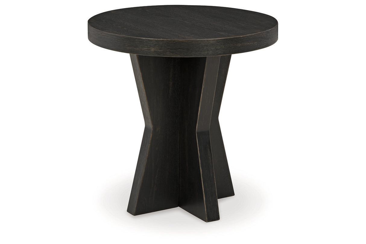 Galliden Black Coffee Table and 2 End Tables -  Ashley - Luna Furniture