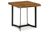 Fortmaine Brown/Black Coffee Table and 2 End Tables -  Ashley - Luna Furniture