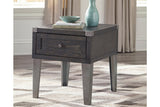 Todoe Dark Gray Coffee Table and End Table from Ashley - Luna Furniture