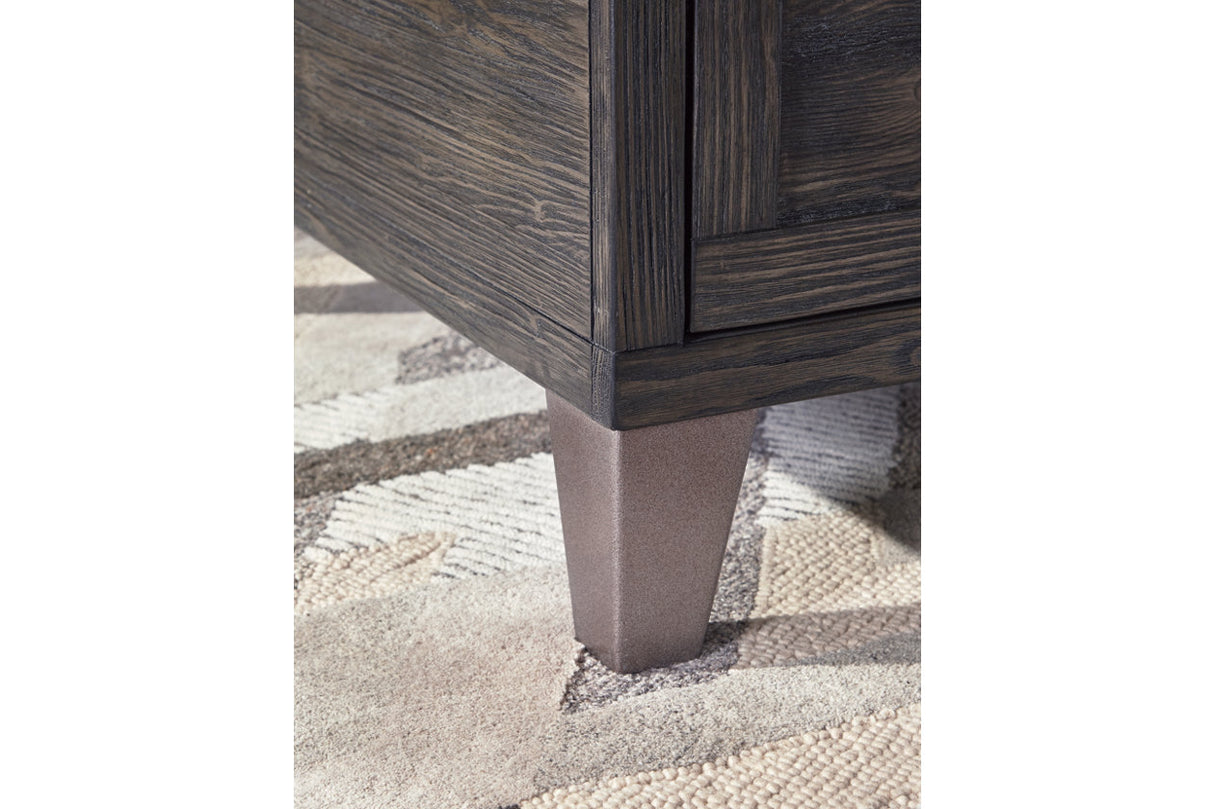 Todoe Dark Gray Coffee Table and End Table from Ashley - Luna Furniture