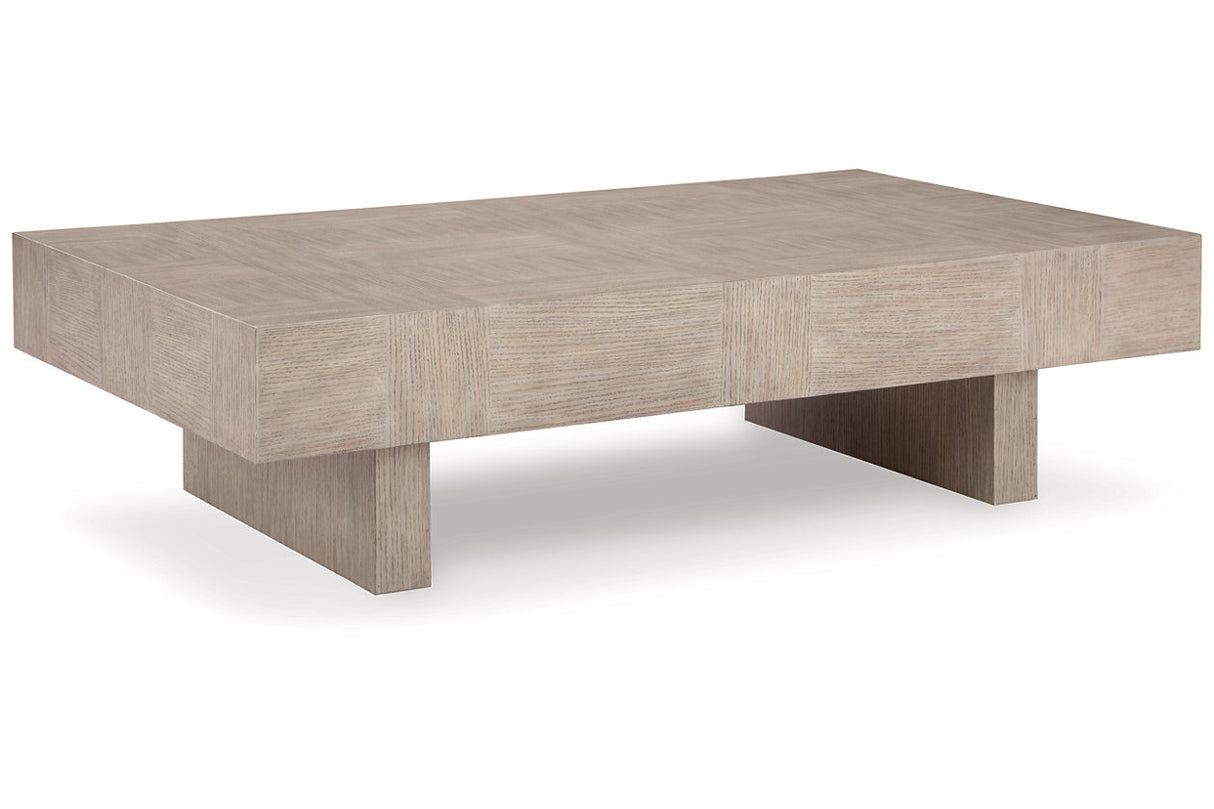 Jorlaina Light Grayish Brown Coffee Table and 2 End Tables -  Ashley - Luna Furniture