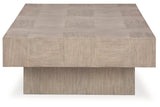 Jorlaina Light Grayish Brown Coffee Table and 2 End Tables -  Ashley - Luna Furniture