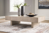 Jorlaina Light Grayish Brown Coffee Table and 2 End Tables -  Ashley - Luna Furniture