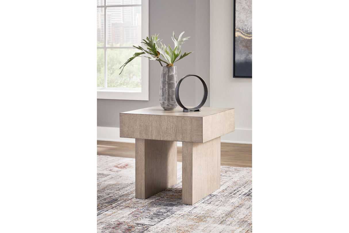 Jorlaina Light Grayish Brown Coffee Table and 2 End Tables -  Ashley - Luna Furniture