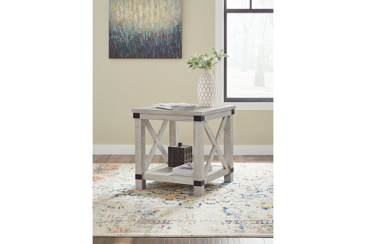 Carynhurst Whitewash Coffee Table and 2 End Tables from Ashley - Luna Furniture