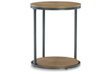 Fridley Brown/Black Coffee Table and 2 End Tables from Ashley - Luna Furniture