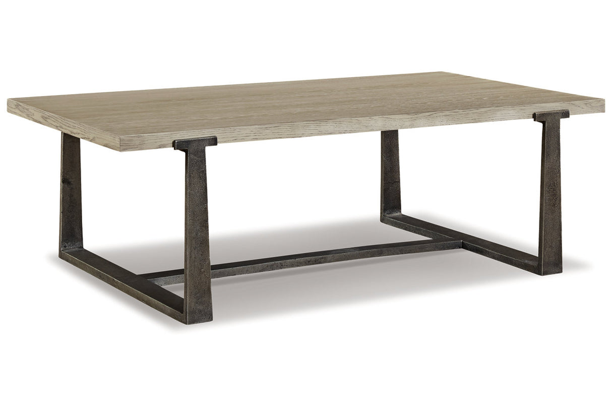 Dalenville Gray Coffee Table and 2 End Tables from Ashley - Luna Furniture