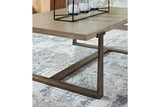 Dalenville Gray Coffee Table and 2 End Tables from Ashley - Luna Furniture