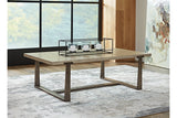 Dalenville Gray Coffee Table and 2 End Tables from Ashley - Luna Furniture