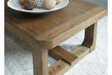 Cabalynn Light Brown Coffee Table and 2 End Tables from Ashley - Luna Furniture