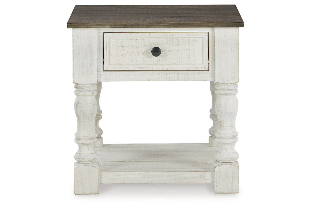 Havalance White/Gray Lift Top Coffee Table and 2 End Tables from Ashley - Luna Furniture