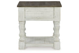 Havalance White/Gray Lift Top Coffee Table and 2 End Tables from Ashley - Luna Furniture